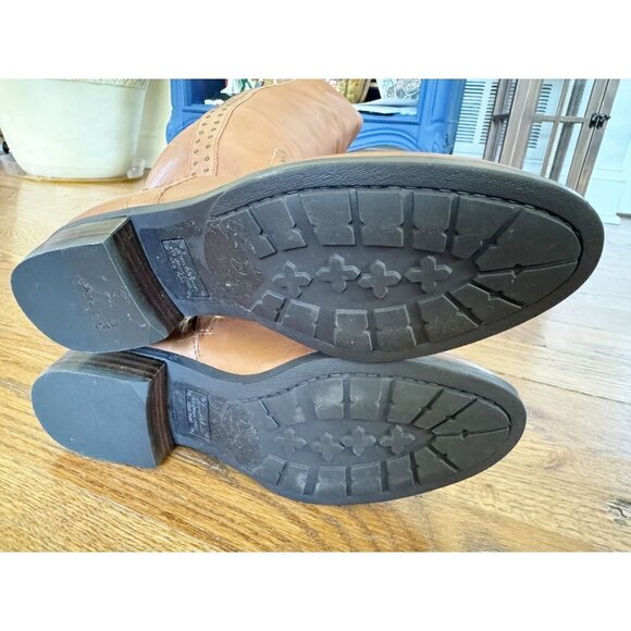 Sam Edelman Prina Whiskey Leather Riding Boots sz(7) - Picture 11 of 12